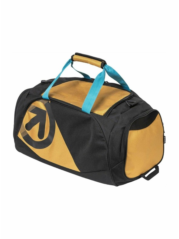 Meatfly Meatfly cestovná taška Rocky Camel / Black | Čierna | Objem 30 L