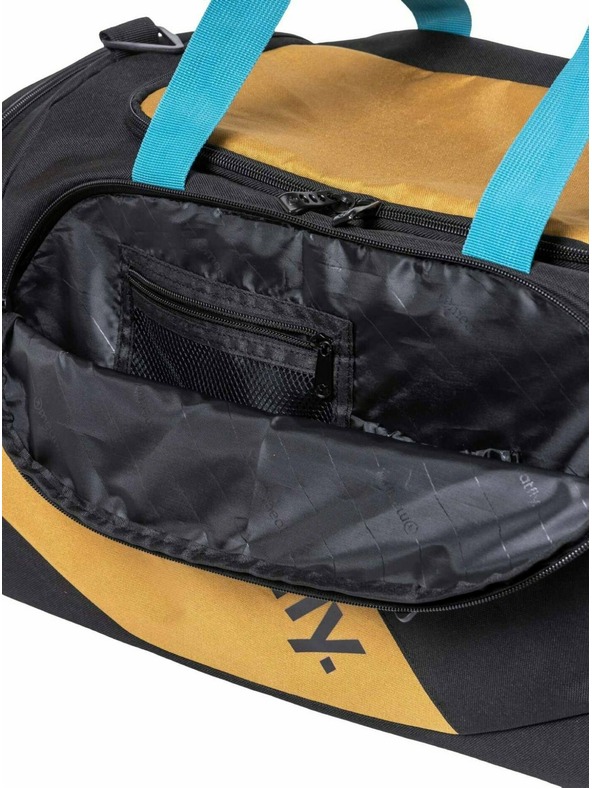 Meatfly Meatfly cestovná taška Rocky Camel / Black | Čierna | Objem 30 L