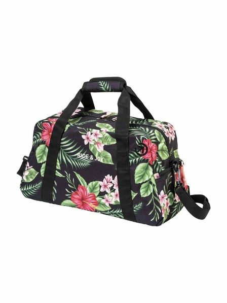 Meatfly Meatfly cestovná taška Mavis Tropical Black | Čierna | Objem 26 L