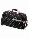 Meatfly Meatfly cestovná taška Gail White Dot/Powder Pink 42 L | Biela | Objem 42 L