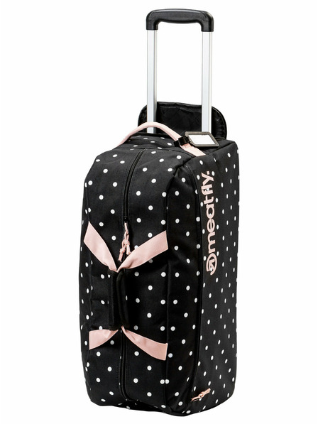 Meatfly Meatfly cestovná taška Gail White Dot/Powder Pink 42 L | Biela | Objem 42 L