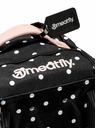 Meatfly Meatfly cestovná taška Gail White Dot/Powder Pink 42 L | Biela | Objem 42 L