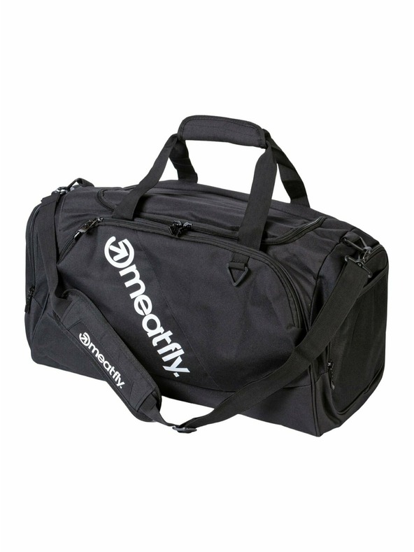 Meatfly Meatfly cestovná taška Rocky Black | Čierna | Objem 30 L