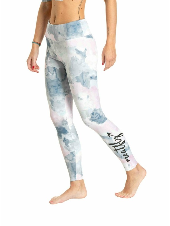 Meatfly Meatfly dámske termo legíny Jenna Clouds Pink