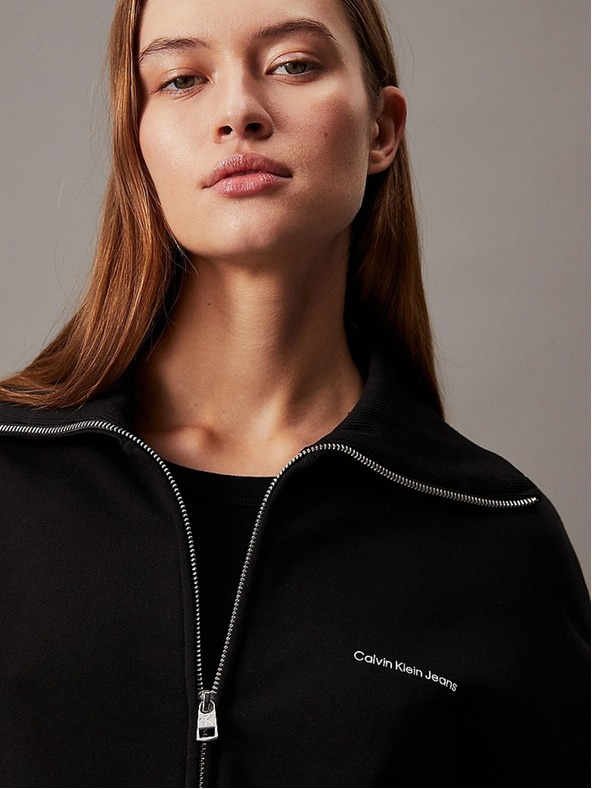 Calvin Klein Dámska čierna mikina Calvin Klein