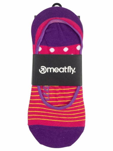 Meatfly Meatfly ponožky Low Socks Triple Pack Yellow Stripe | Žltá | Veľkosť