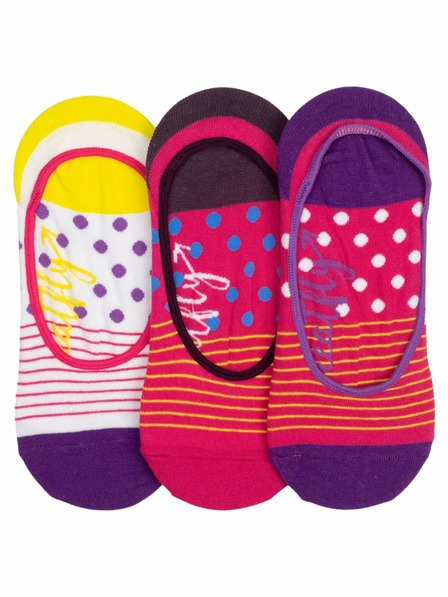 Meatfly Meatfly ponožky Low Socks Gift Pack Yellow Stripe | Žltá | Veľkosť