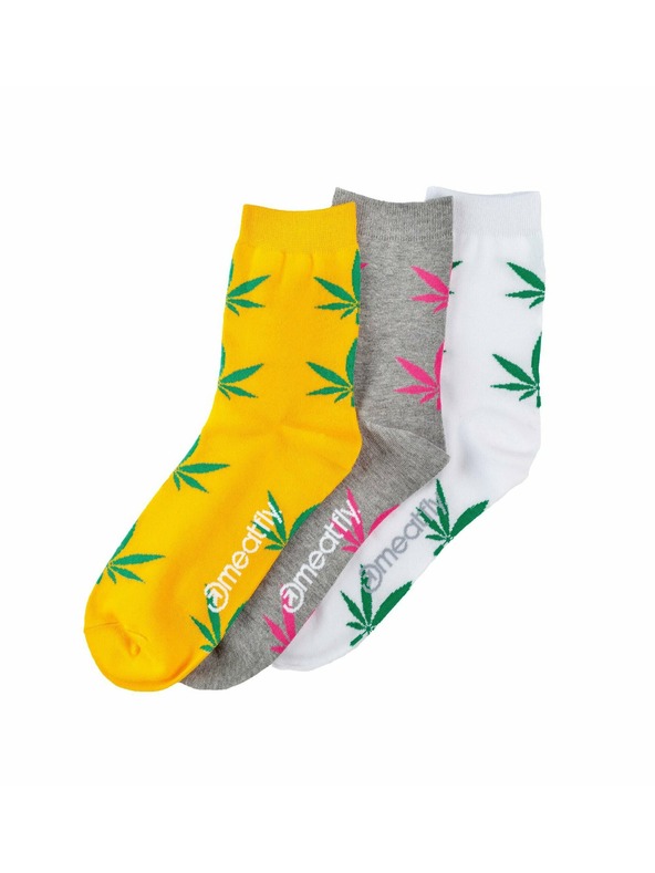 Meatfly Meatfly dámske ponožky Ganja Girl Gift Pack | Viacfarebná | Veľkosť