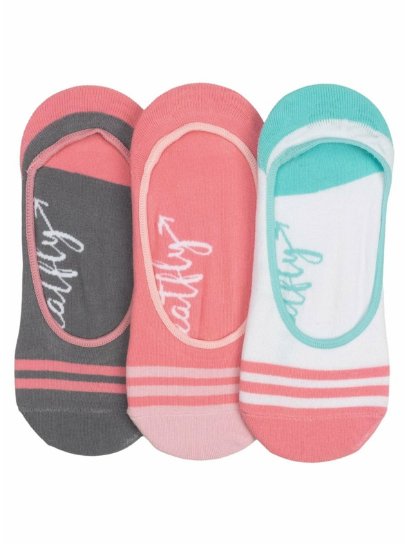 Meatfly Meatfly ponožky Low Socks Gift Pack White | Biela | Veľkosť