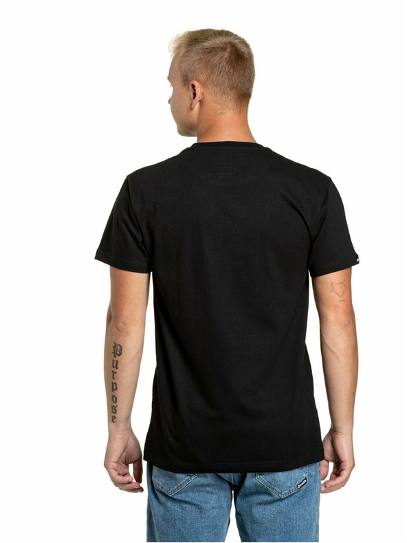Meatfly Meatfly pánske tričko Dais Black | Čierna | Veľkosť