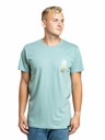 Meatfly Meatfly pánske tričko Phase Dusty Mint | Modrá | Veľkosť