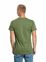 Meatfly Meatfly pánske tričko Striped Logo Olive | Zelená | Veľkosť S | 100% bavlna