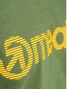Meatfly Meatfly pánske tričko Striped Logo Olive | Zelená | Veľkosť S | 100% bavlna