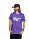 Meatfly Meatfly pánske tričko Revital Violet | Fialová | Veľkosť