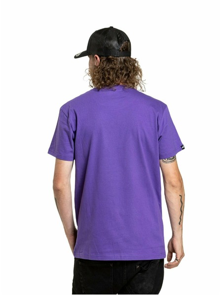 Meatfly Meatfly pánske tričko Revital Violet | Fialová | Veľkosť