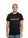 Meatfly Meatfly pánske tričko Logex Red/Black | Červená | Veľkosť S | 100% bavlna