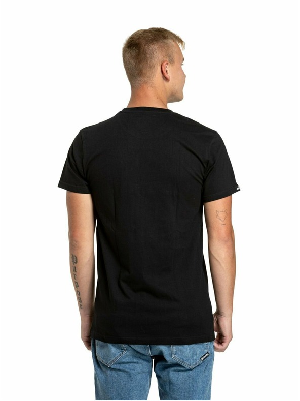 Meatfly Meatfly pánske tričko Logex Red/Black | Červená | Veľkosť S | 100% bavlna