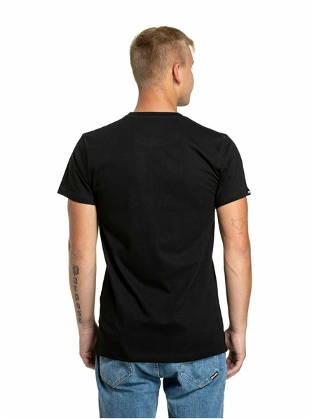Meatfly Meatfly pánske tričko Logex Grey/Black | Sivá | Veľkosť S | 100% bavlna