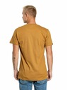 Meatfly Meatfly pánske tričko Rele Gold Brown | Hnedá | Veľkosť
