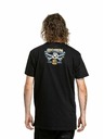 Meatfly Meatfly pánske tričko Crossbones Black | Čierna | Veľkosť
