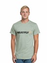 Meatfly Meatfly pánske tričko Logex Mossy Green | Zelená | Veľkosť S | 100% bavlna