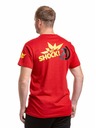 Meatfly Meatfly pánske tričko Big Shock Teamup Dark Red | Červená | Veľkosť