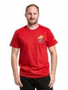 Meatfly Meatfly pánske tričko Big Shock Teamup Dark Red | Červená | Veľkosť