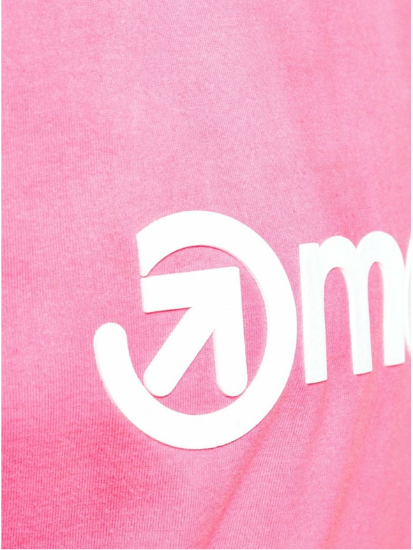 Meatfly Meatfly pánske tričko Joe Neon Pink/White | Biela | Veľkosť S | 100% bavlna