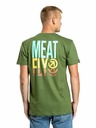 Meatfly Meatfly pánske tričko Phase Olive | Zelená | Veľkosť