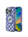 Karl Lagerfeld Karl Lagerfeld IML Monogram K&CH Heads MagSafe Zadný Kryt pre iPhone 16 Pro Purple