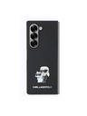 Karl Lagerfeld Karl Lagerfeld PU Saffiano Karl a Choupette Zadný kryt pre Samsung Galaxy Z Fold 6 Čierny