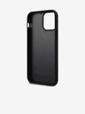 Karl Lagerfeld 3D Gumový Karl a Choupette Zadný kryt pre iPhone 12/12 Pro Čierny Karl Lagerfeld