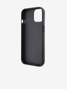 Karl Lagerfeld Karl Lagerfeld Fixný trblietavý kovový Ikonik Zadný kryt pre iPhone 15 Čierny