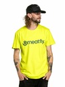 Meatfly Meatfly pánske tričko MF Logo Safety Yellow | Žltá | Veľkosť
