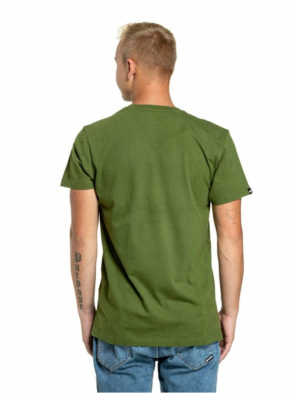 Meatfly Meatfly pánske tričko 1995 Olive | Zelená | Veľkosť