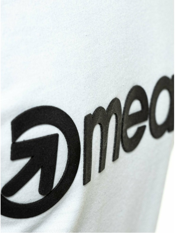 Meatfly Meatfly pánske tričko Joe Biele/Čierne | Čierna | Veľkosť S | 100% bavlna