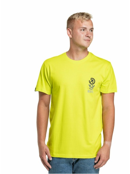 Meatfly Meatfly pánske tričko Phase Safety Yellow | Žltá | Veľkosť