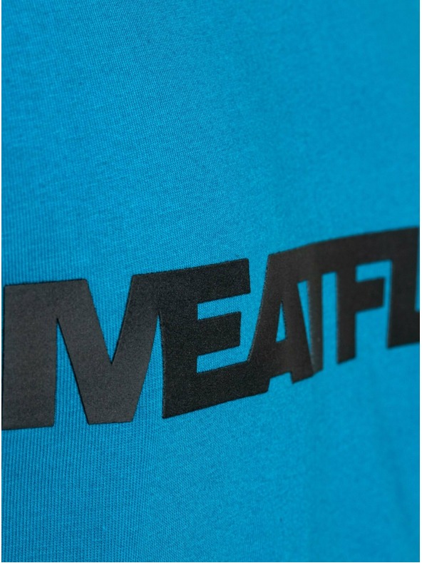 Meatfly Meatfly pánske tričko Logex Funky Blue | Modrá | Veľkosť S | 100% bavlna