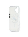 Karl Lagerfeld Karl Lagerfeld IML K&CH Heads Kovový rám MagSafe Zadný kryt pre iPhone 16 Plus Transparentný