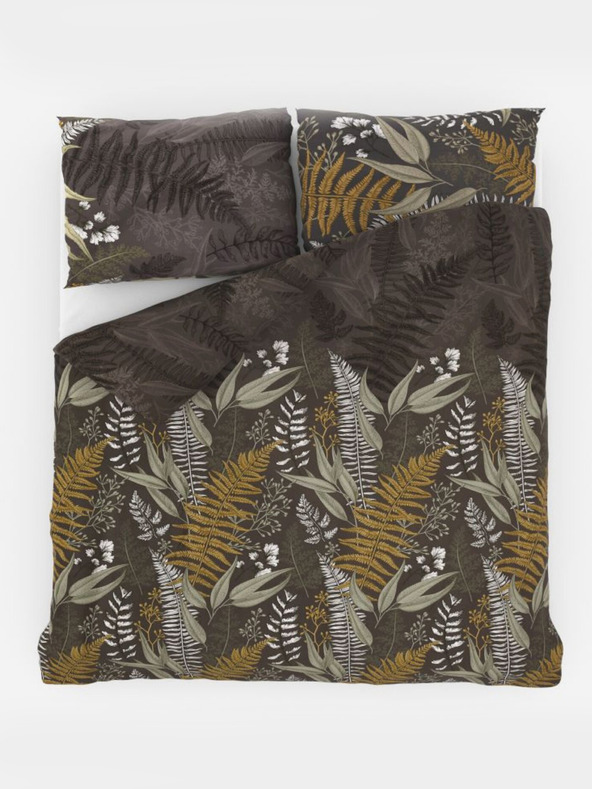 Kvalitex Saténové francúzske posteľné obliečky LUXURY COLLECTION 1+2, 240x200, 70x90cm KAPRADÍ