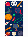 Edoti Plážová osuška EDOTI tmavomodrá