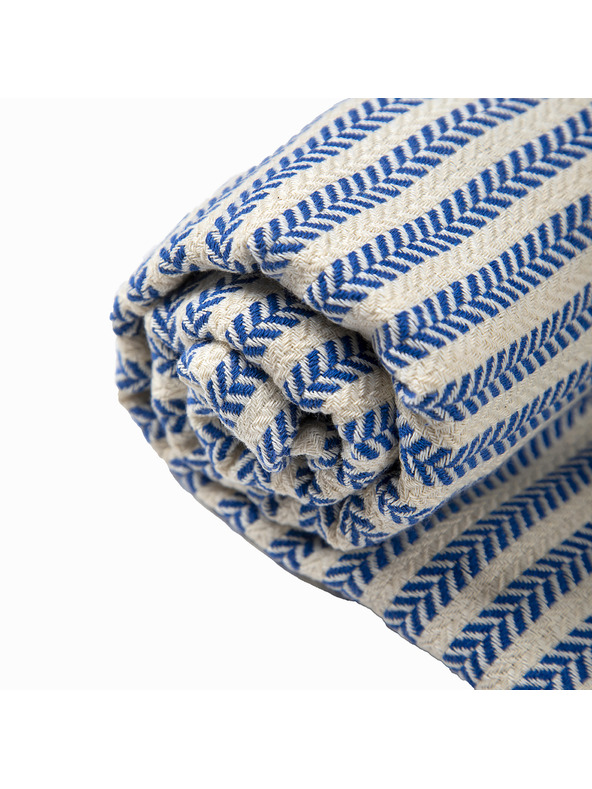 Balkanova Bavlnený uterák a osuška Portokala I - modrá súprava