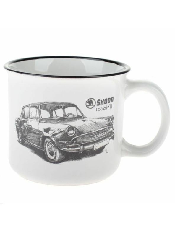 Casa de Engel Keramický hrnček - Škoda 1000MB, 480ml, 6/36