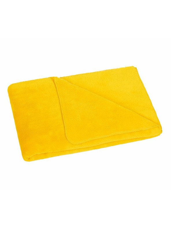 Bellatex Detská prikrývka Micro 75x100cm žltá Bellatex