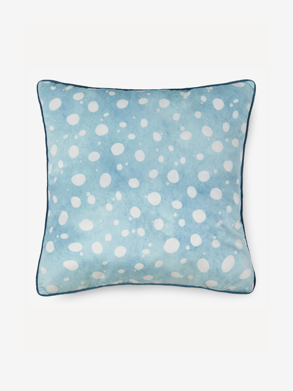 Hip Bedding 48 cm - Svetlomodrý vzorovaný obojstranný vankúš Home Hip Pinga