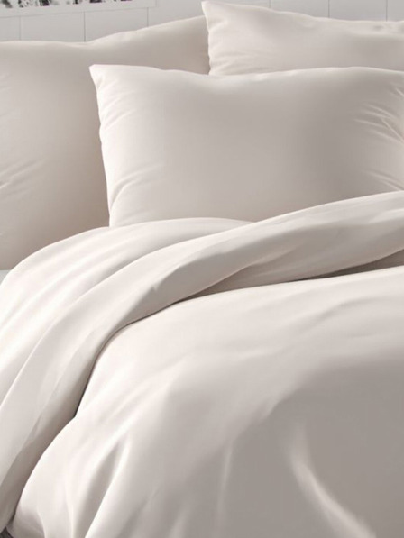 Kvalitex LUXURY COLLECTION francúzske saténové prestieradlo 1+2, 220x200, 70x90cm biele