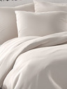 Kvalitex LUXURY COLLECTION francúzske saténové prestieradlo 1+2, 220x200, 70x90cm biele