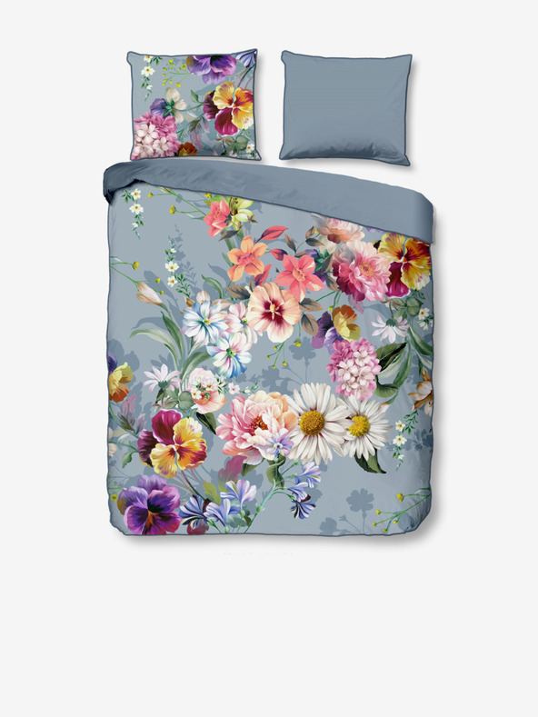 Descanso Sivá saténová posteľná bielizeň Descanso 140 x 220 cm