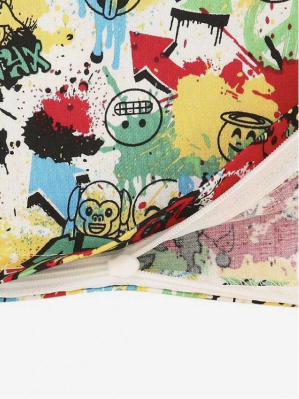 Styx Bavlnené saténové obliečky Styx art emoji