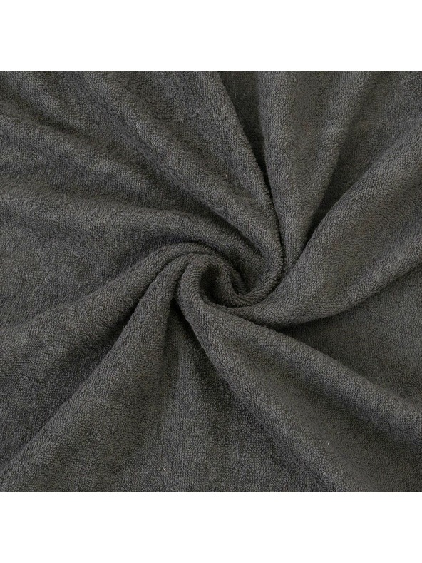 Kvalitex Froté prestieradlo dvojlôžko 180x200cm tmavo šedé Kvalitex